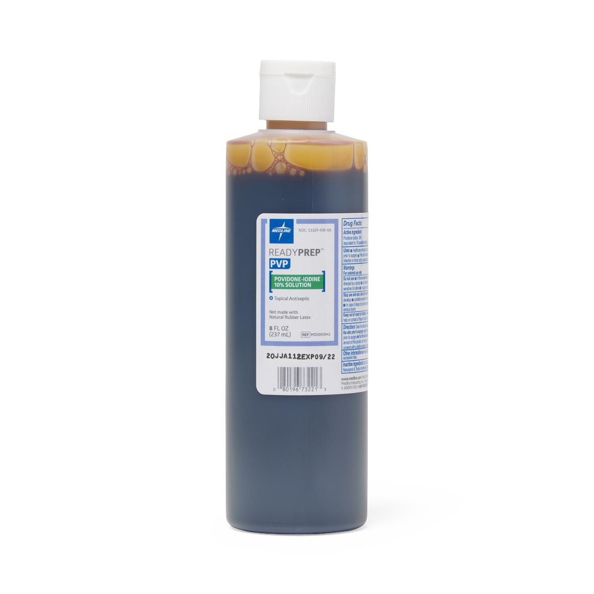 Povidone Iodine Prep Solutions 4 OZ bottle